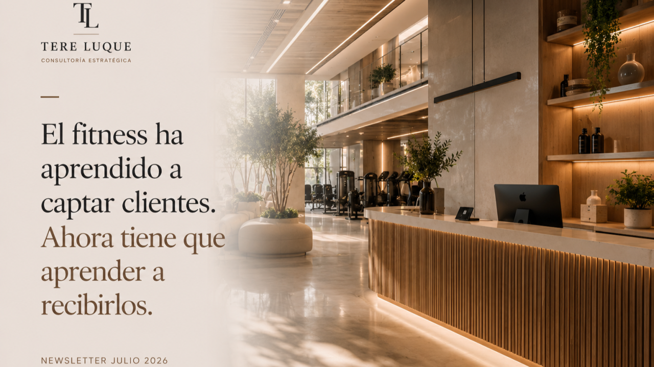 El fitness ha aprendido a captar clientes. Ahora tiene que aprender a recibirlos.