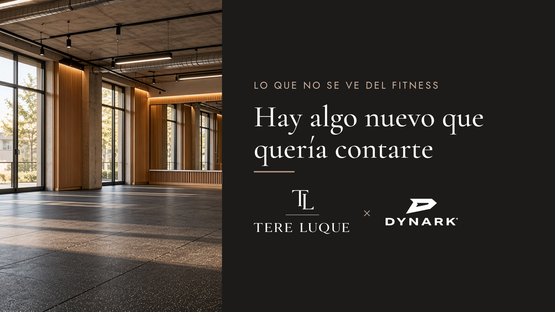 Hay algo nuevo que quería contarte.